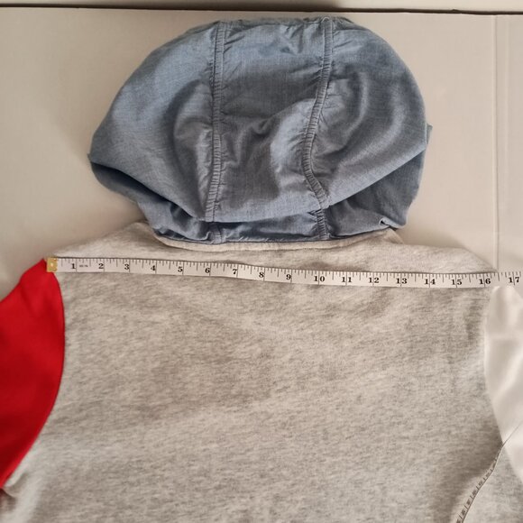 Nautica Boys Red White Blue Pullover Hoodie Sweatshirt Size XL - Picture 10 of 16